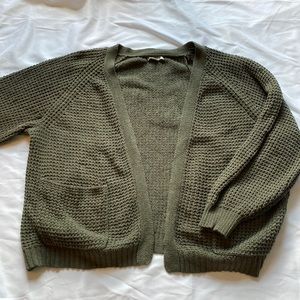 American eagle knit sweater cardigan size medium